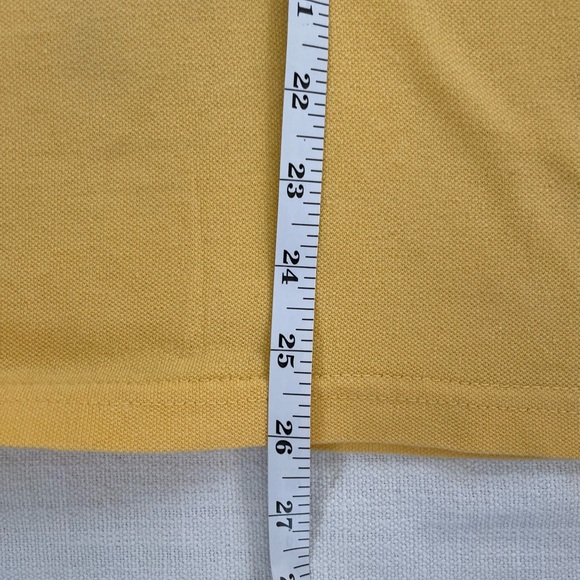Lacoste Vintage Men’s yellow polo. Size Large. See chart. - Picture 6 of 13